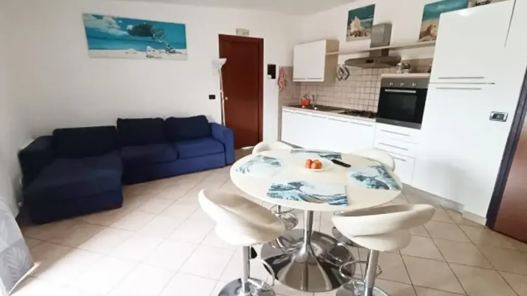 Living Room - Bright Apartment with Balcony in Avezzano