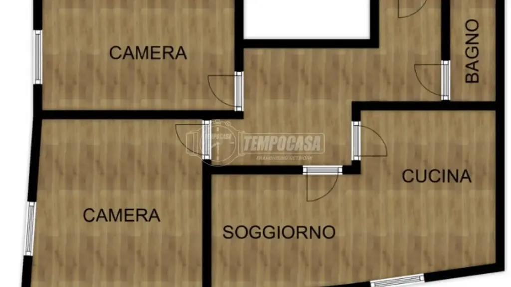 Plaan - Rearranged Triplex with Central Monza Access