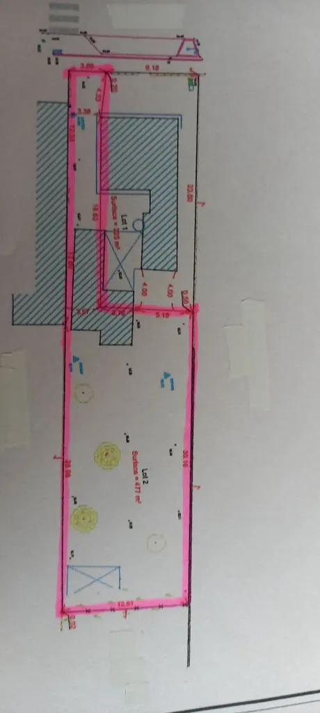 Plaan - Buildable Plot in Erbray Village Centre