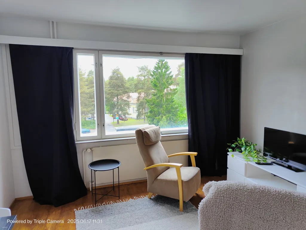 Soggiorno - Renovated Studio with Balcony in Tuira, Oulu