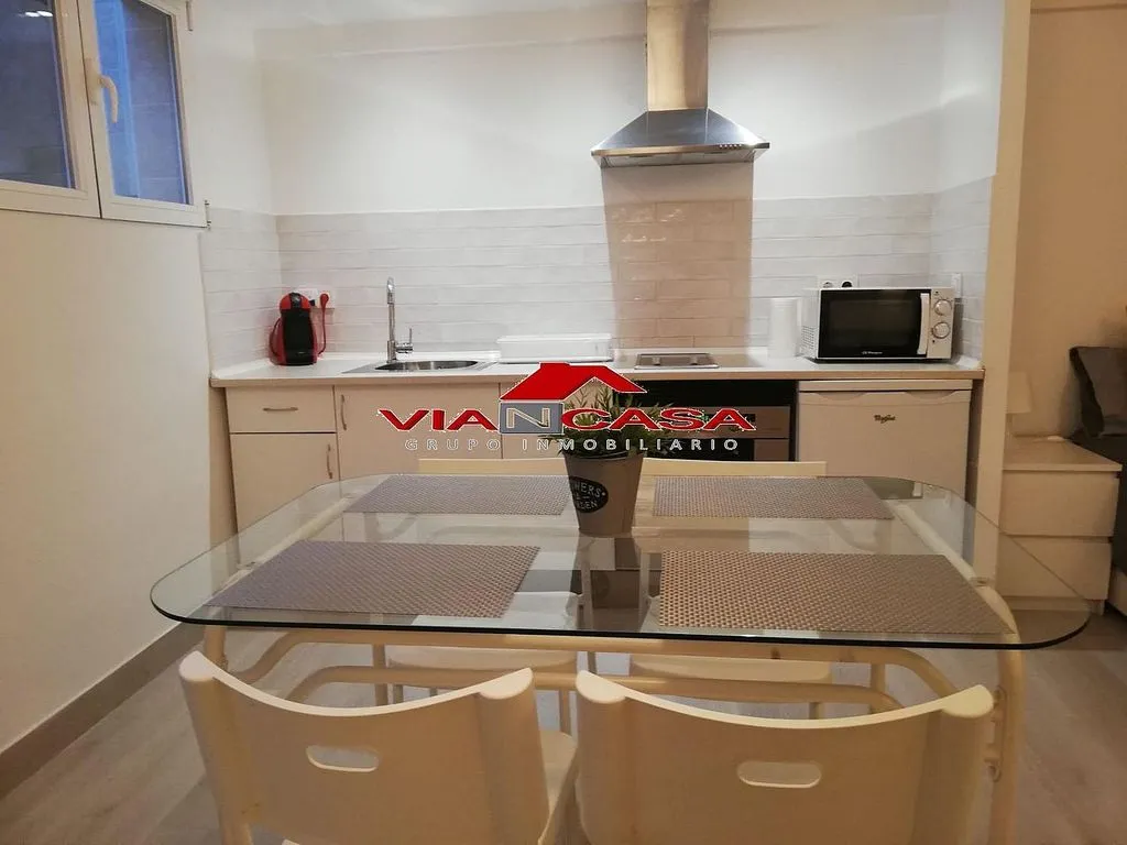 Cuisine - Furnished Studio with Air Conditioning in Peñagrande