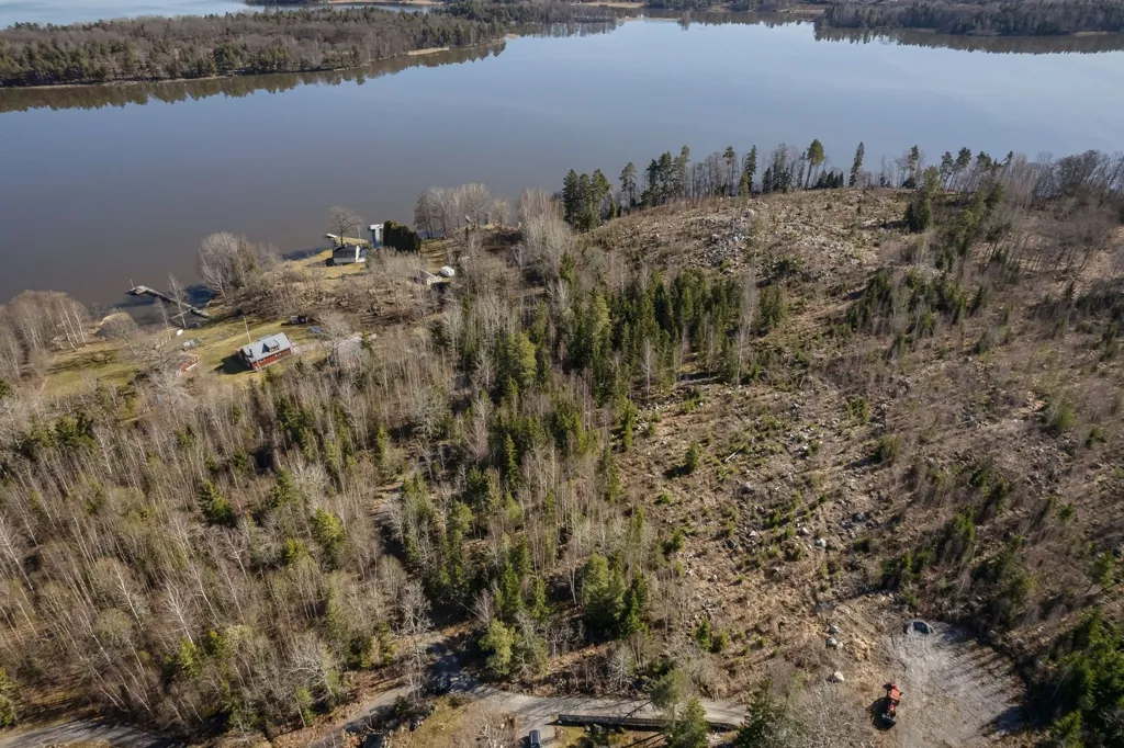 Vue aérienne - Land Plot with Mälaren View in Karleby
