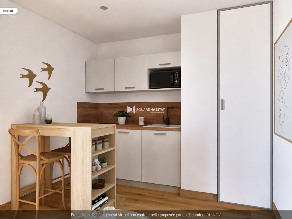 Appartement T1 avec terrasse à Montberon