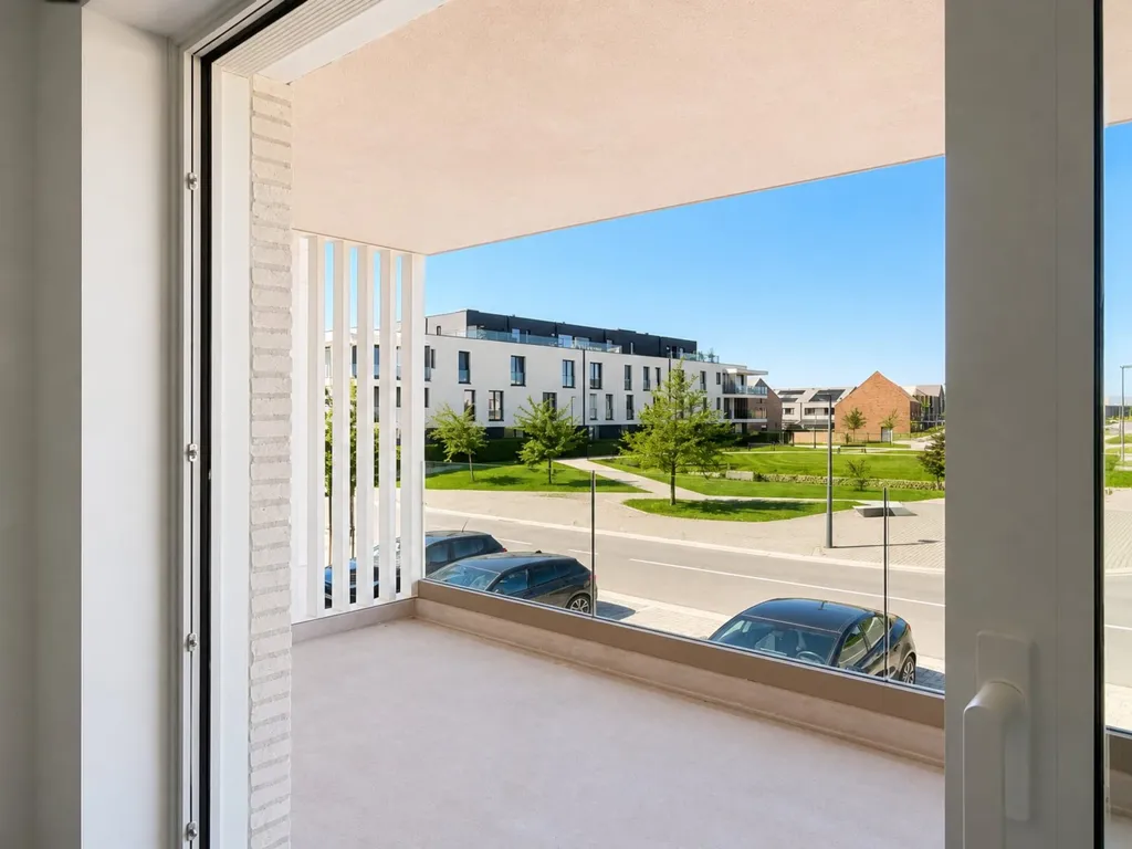 Balcony - Newly Built Apartment with Terrace in Merchtem
