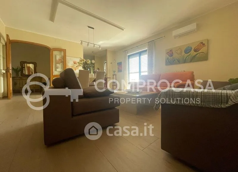 Living Room - Triplex Apartment with Balcony in Galatone