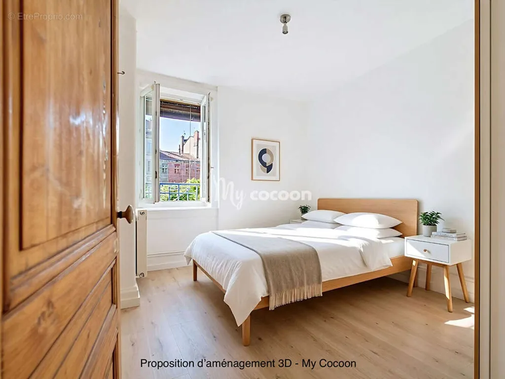 Chambres - Appartement Duplex Rénové Place Saint Louis