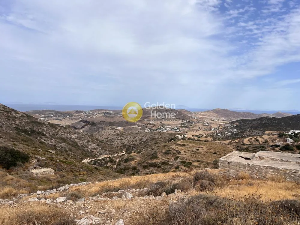 Aed - Agrarian Plot with Panoramic View in Paros