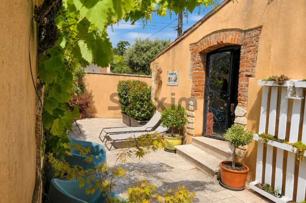 Aed - Renovated Vineyard House with Pool in Lédignan