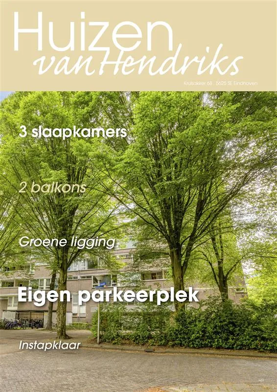 Välivaade - Spacious Apartment with Balconies in Eindhoven