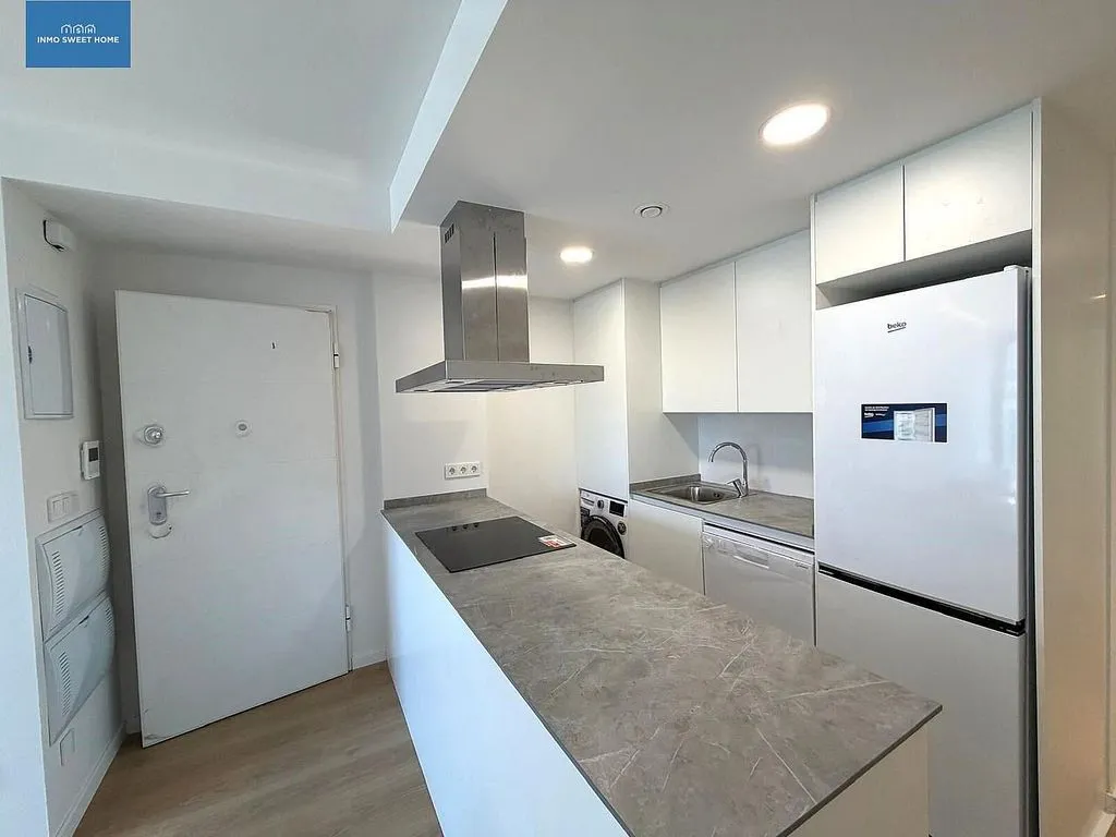 Cucina - Furnished Flat in Poble Vell, Elche