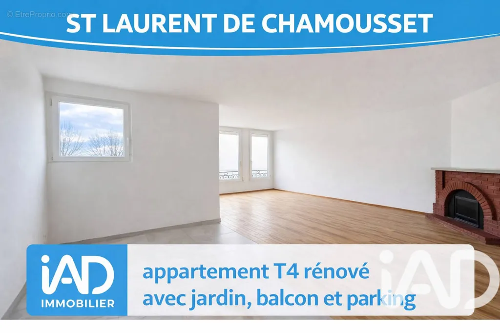 Appartement 4 pièces à Saint-Laurent-De-Chamousset