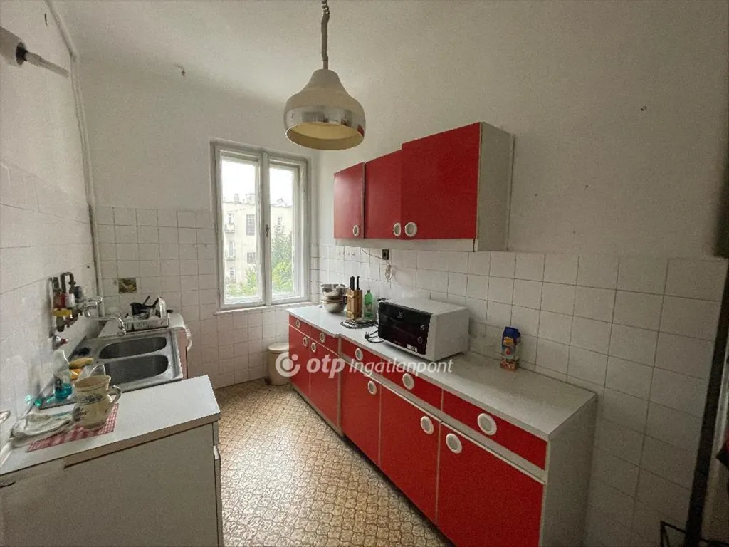 Cucina - Bauhaus Flat with Balcony in Budapest XIII