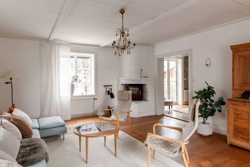 Séjour - Historic Villa with Modern Features in Strömbäck
