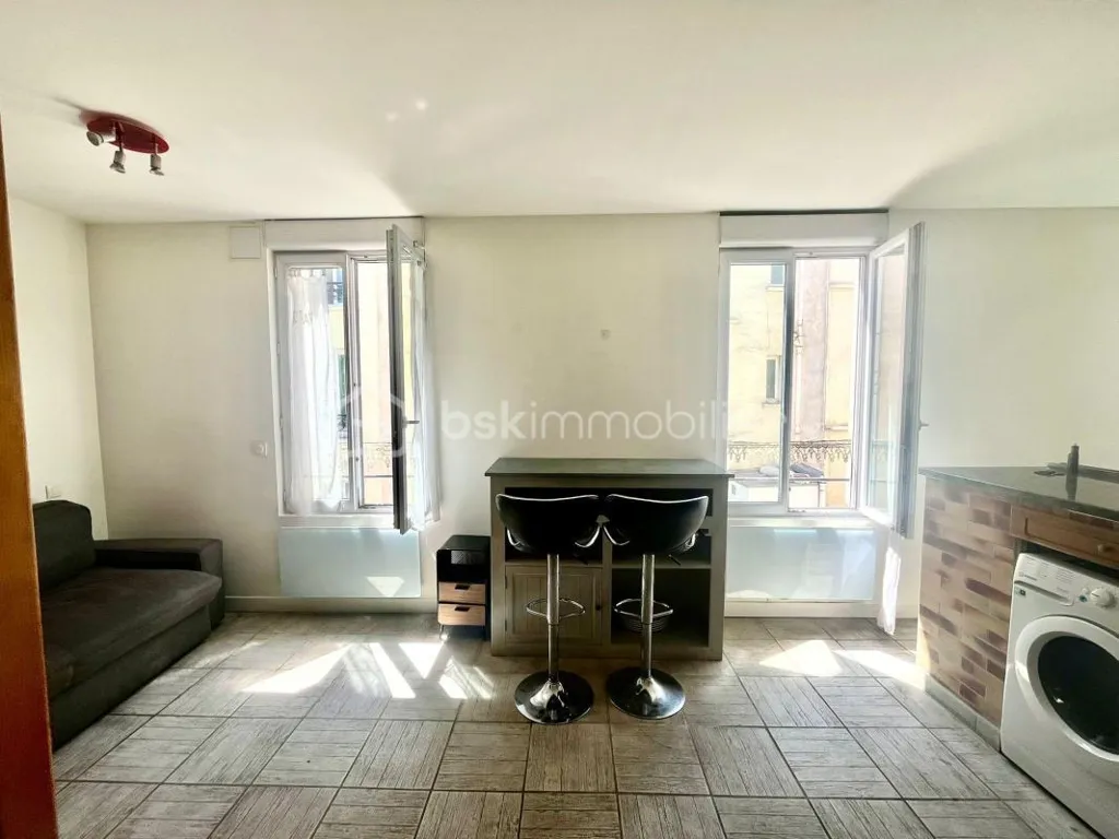 Cucina - Mezzanine Studio in Paris 20e