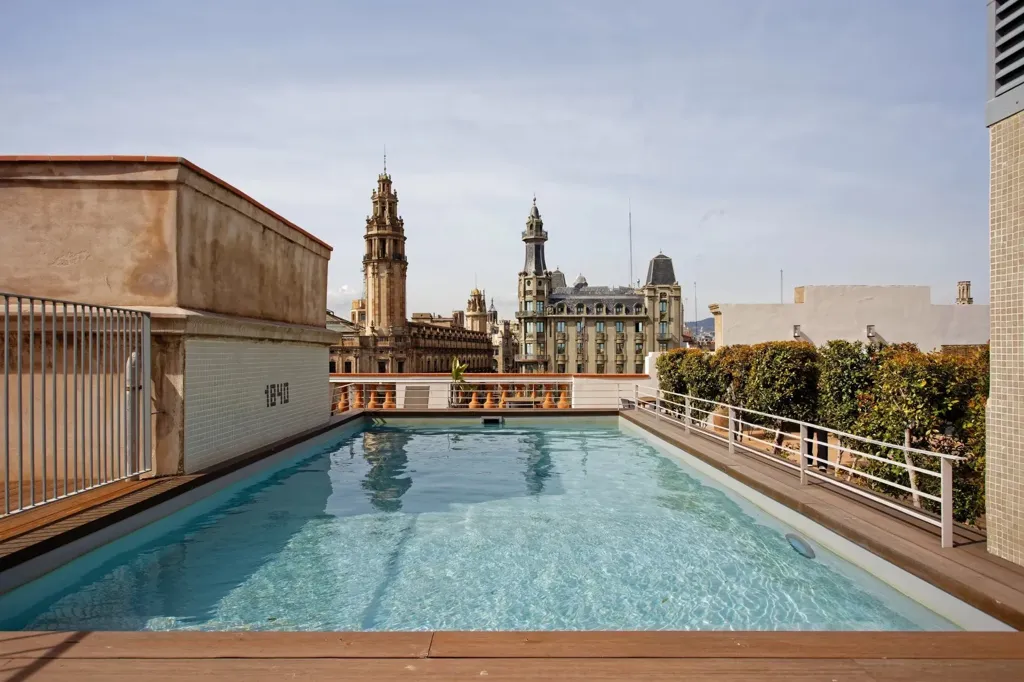 Piscina - Luxury Flat with Sea View on Paseo Isabel II, Barcelona