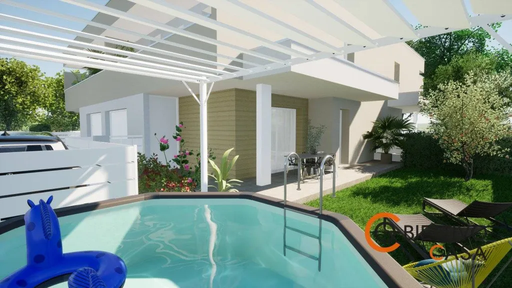 Modern Villa with Private Garden in Massanzago