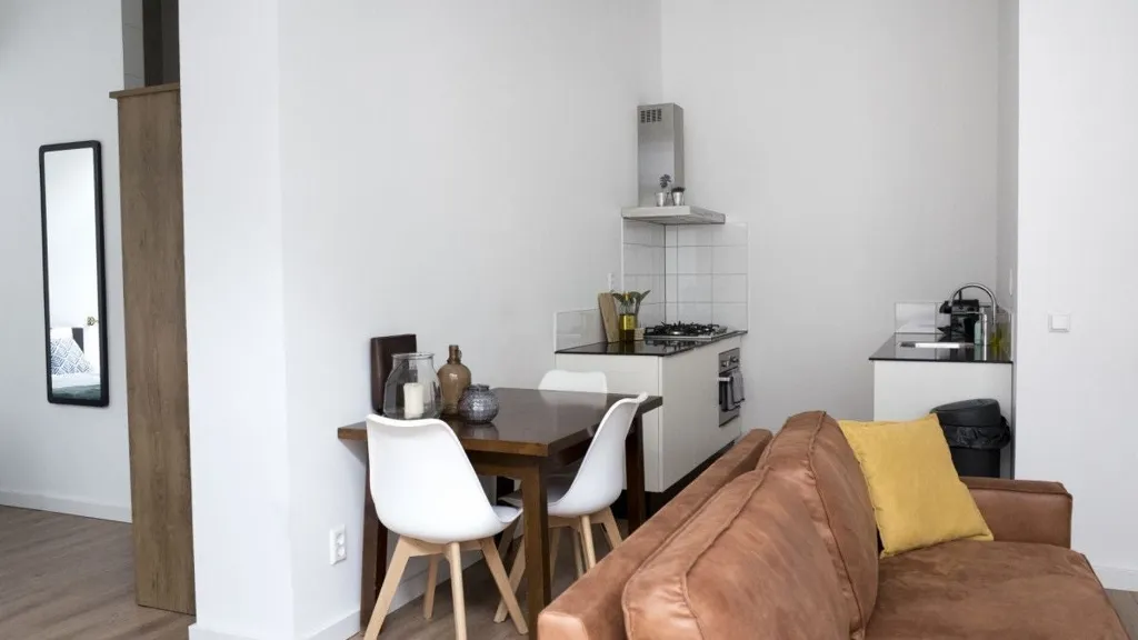Soggiorno - Hotel Studio with Balcony in Rotterdam