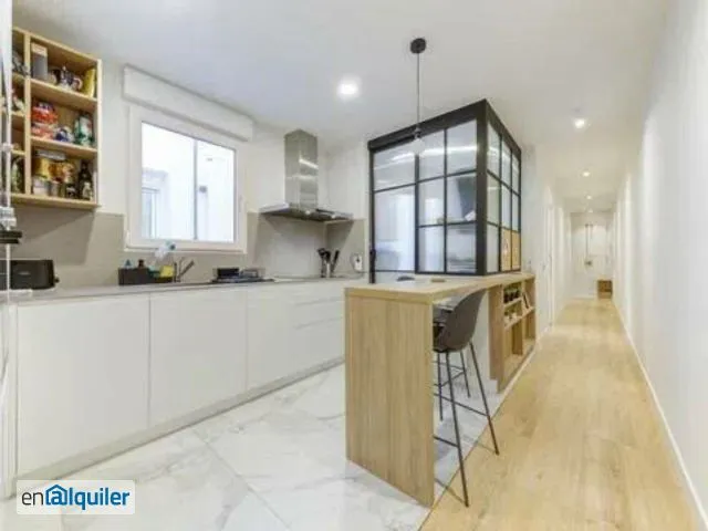 Köök - Modern Flat with Lift in Salamanca