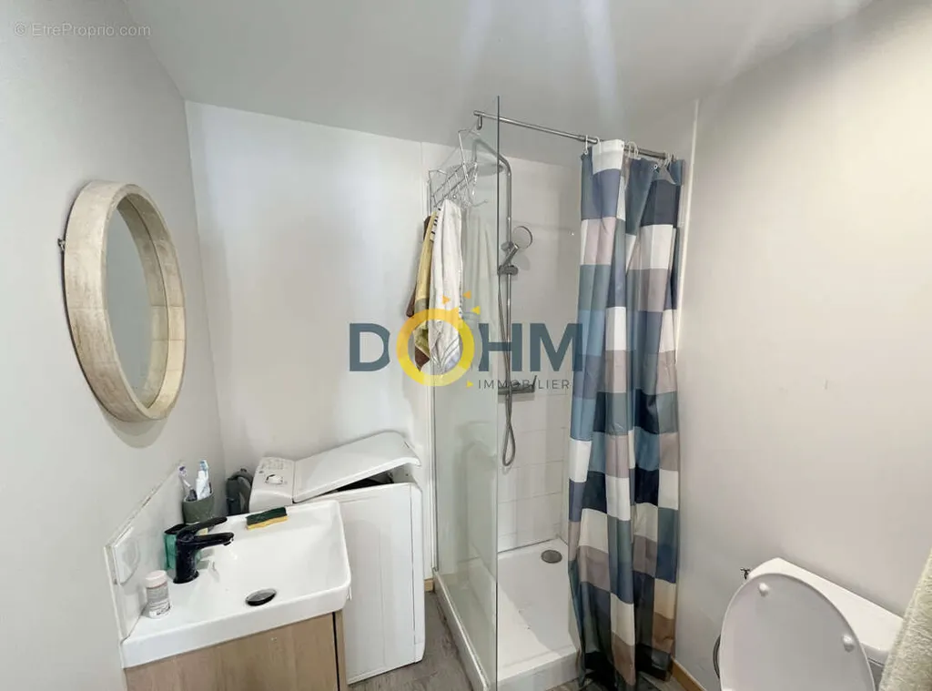 Bagni - Renovated Meublé T1 in Saint-Étienne