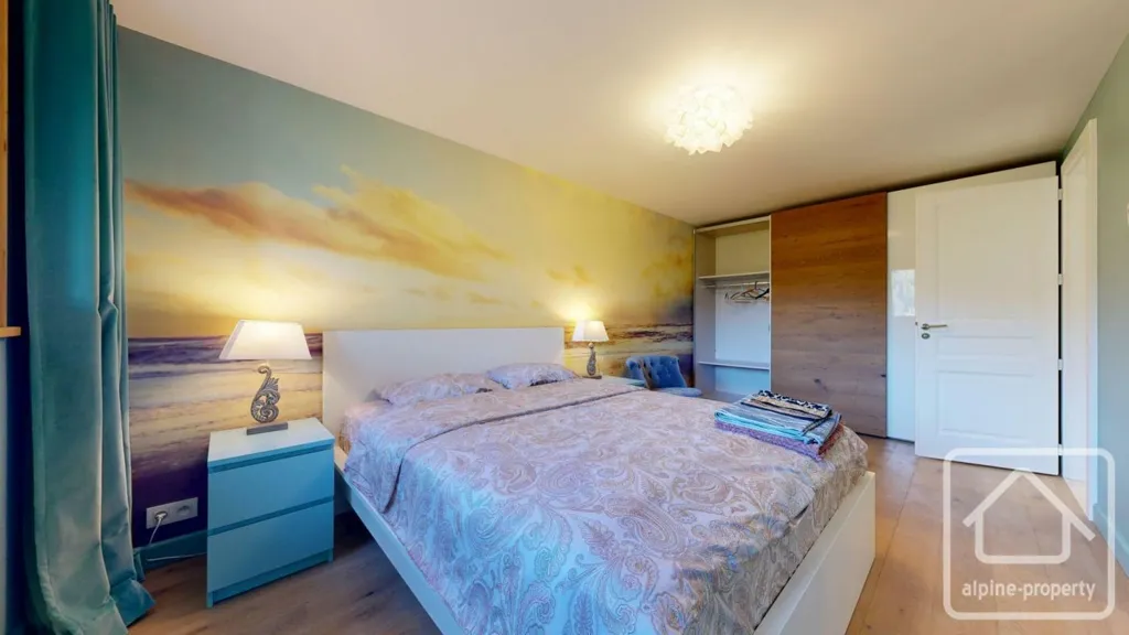 Camere da letto - Modern Chalet with Panoramic Views in Petit Châtel