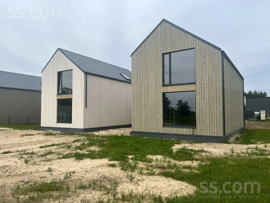 Extérieur - Scandinavian Style Duplex House in Mārupe