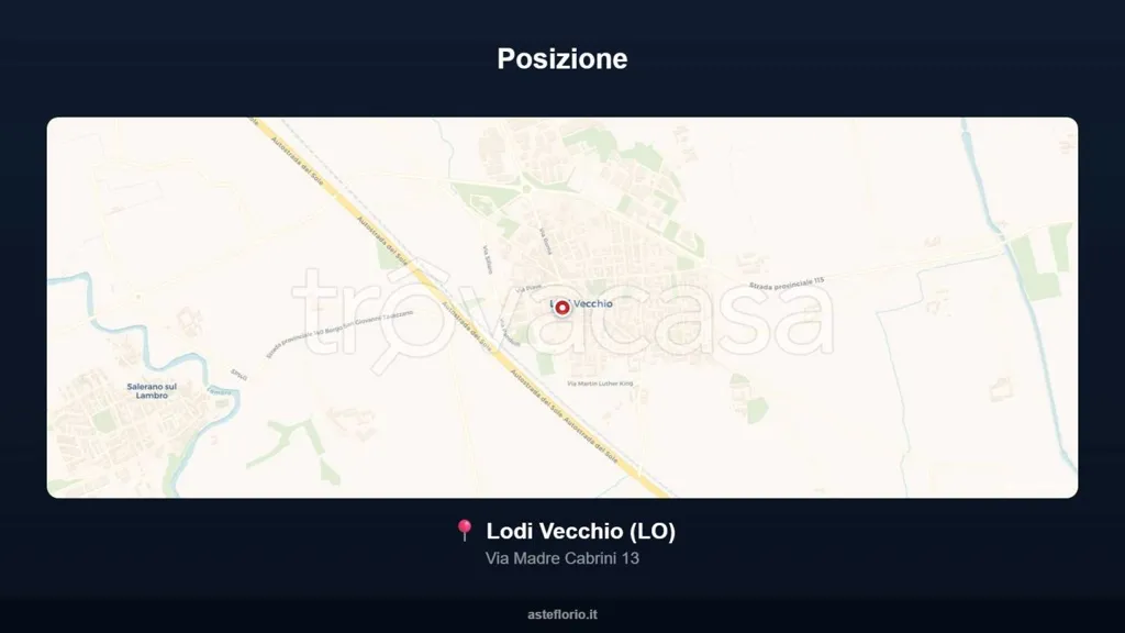 Auctioned Apartment with Balcony in Lodi