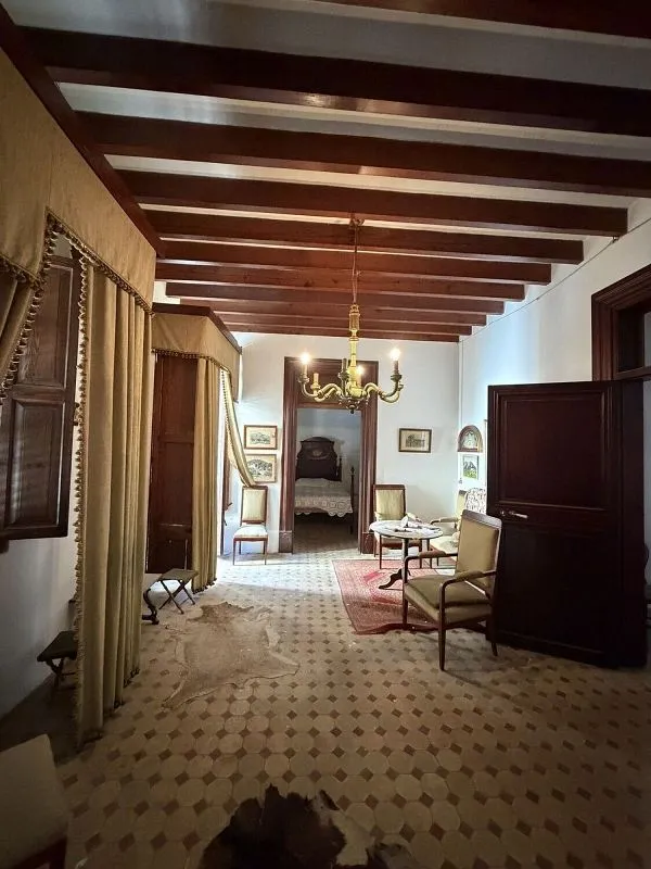 Living Room - Historic Chalet with Terrace in Sa Pobla