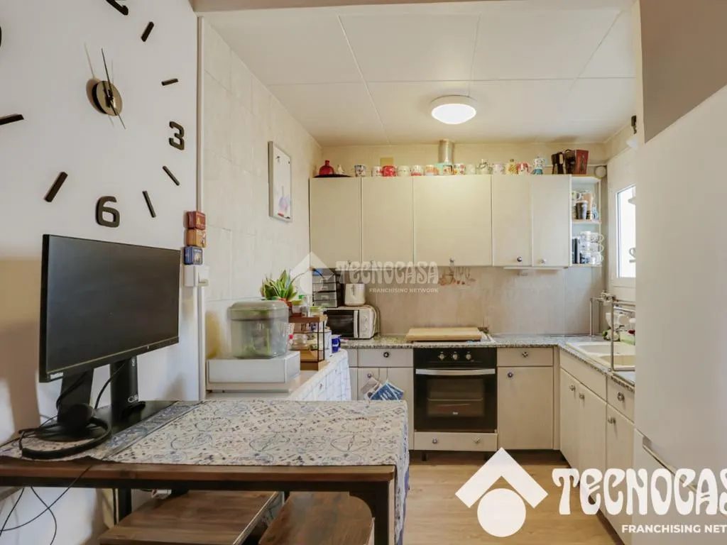 Köök - Charming Flat with Terrace in Sants - Montjuïc