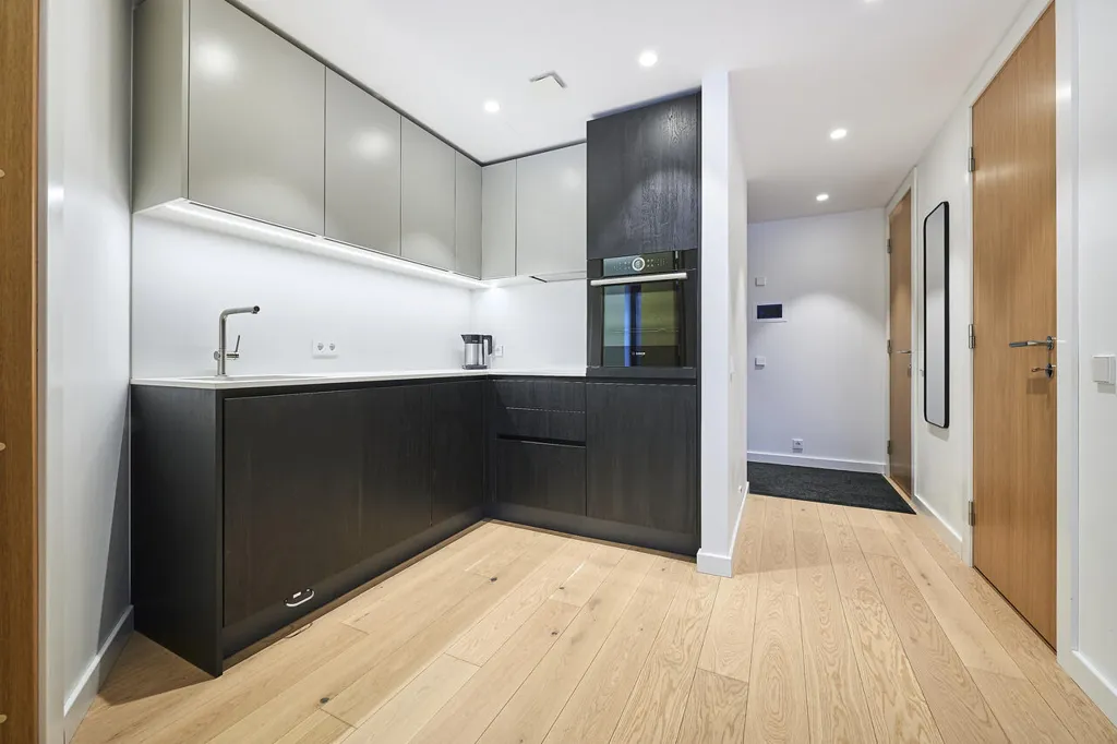 Cuisine - Penthouse with South-Facing Balcony in North Tallinn