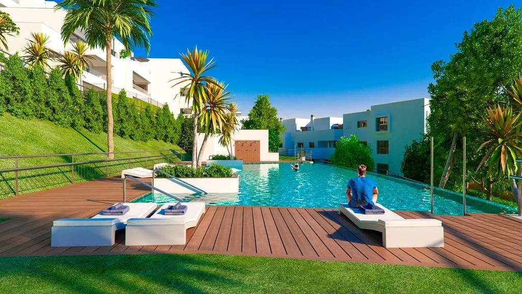 Piscine - Luxury Penthouse with Terraces in Casares