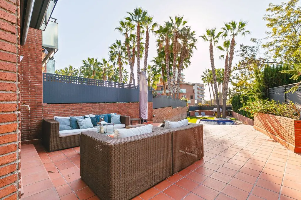 Terrasse - Luxury Semidetached House with Sea View in Sitges