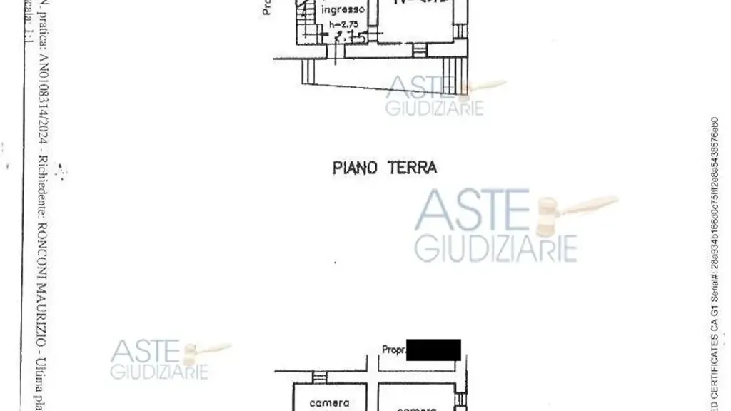 Plaan - Apartment with Garden in Serra San Quirico