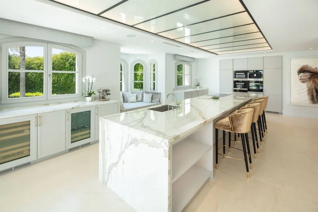 Köök - Luxury Villa with Golf Course View in Marbella