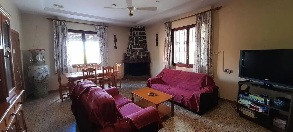Séjour - Chalet with Garden and Air Conditioning in Elche