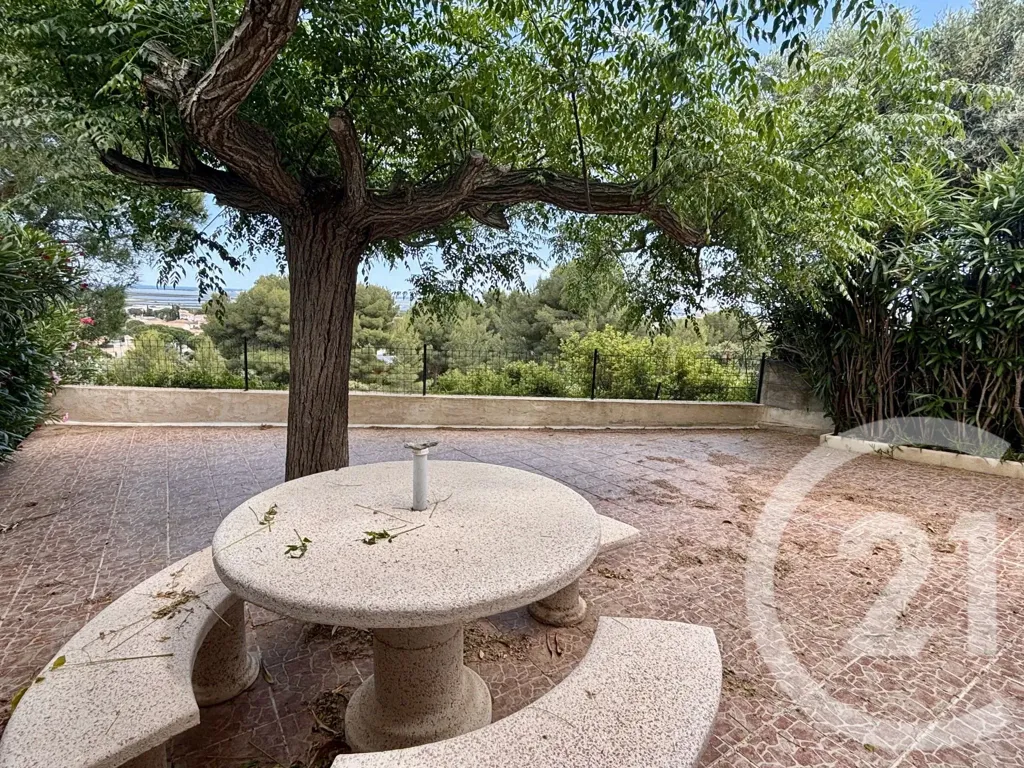 Terrasse - Maison avec Vue sur les Étangs à Frontignan