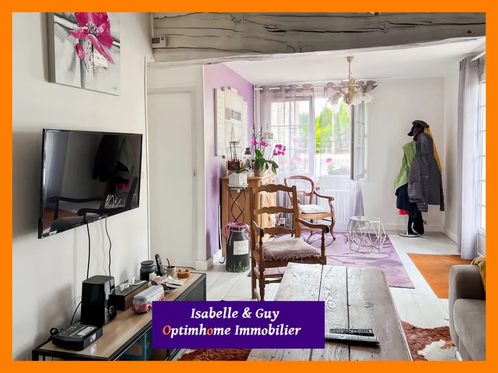 Living Room - Two-Home Estate with Large Garden in Eure