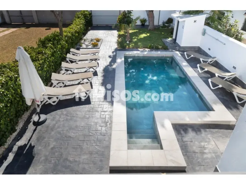 Vue aérienne - Chalet with Pool near La Barrosa Beach