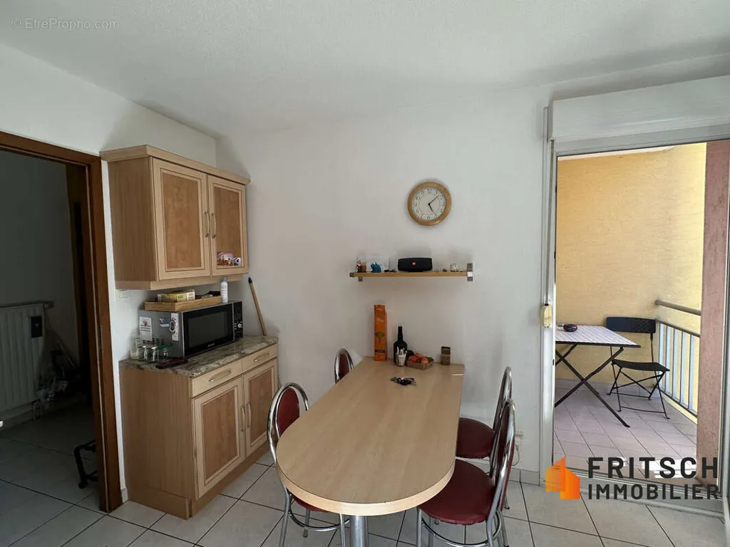Salle à manger - Appartement 4 pièces à Tagolsheim