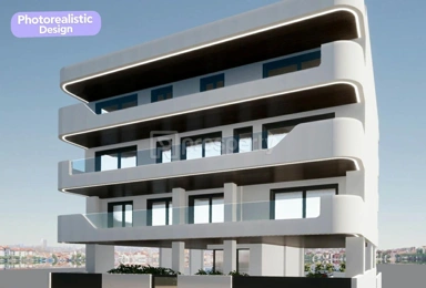 Kõik fotod (2) - Under-Construction Apartment with City View in Thermi
