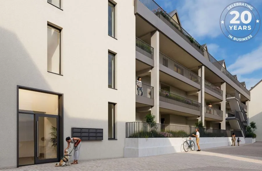 Appartement 2 Chambres avec Garage à Diekirch