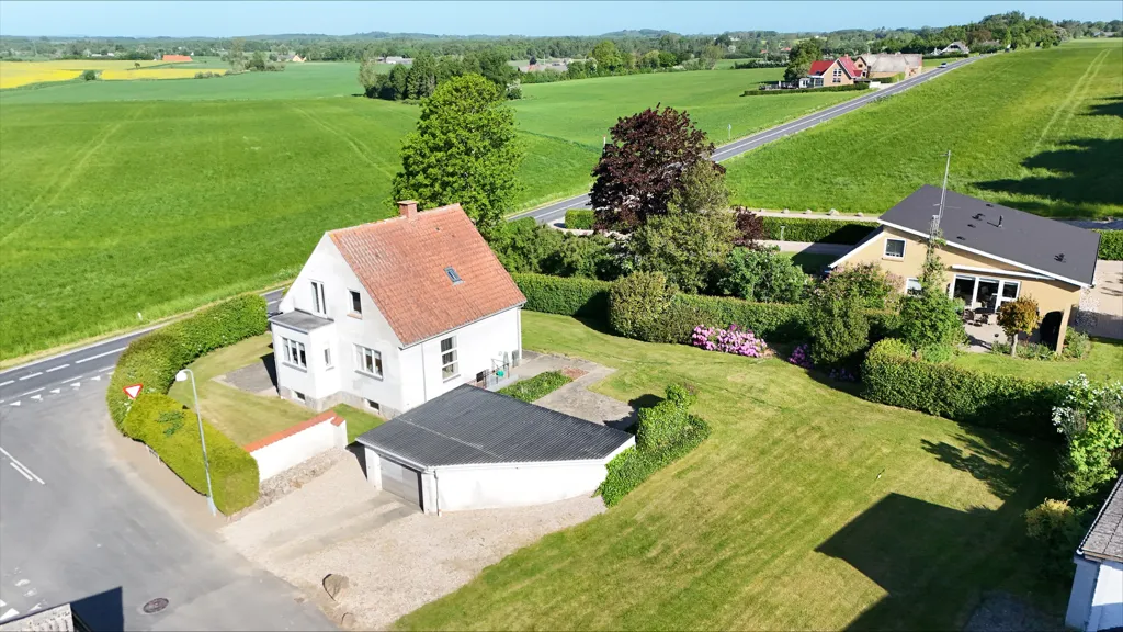 Õhuvaade - Villa with Countryside View in Hundtofte