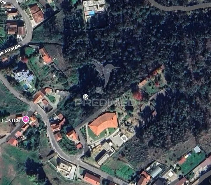 Õhuvaade - Construction Plot with Potential in Boim, Lousada