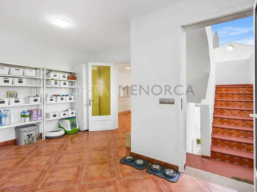 Pesuköök - Chalet with Pool in Cala'n Blanes, Menorca