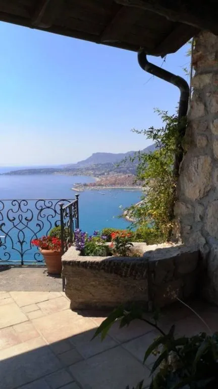 Terrass - Stone Villa with Sea Views in Grimaldi Superiore