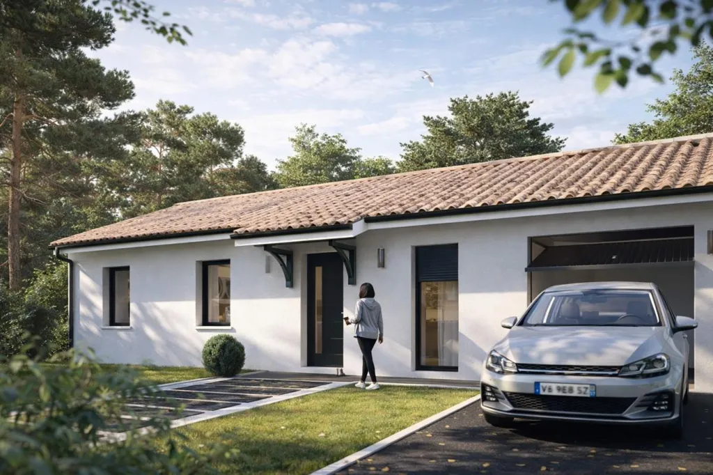 Contemporary House with Central Location in Commune