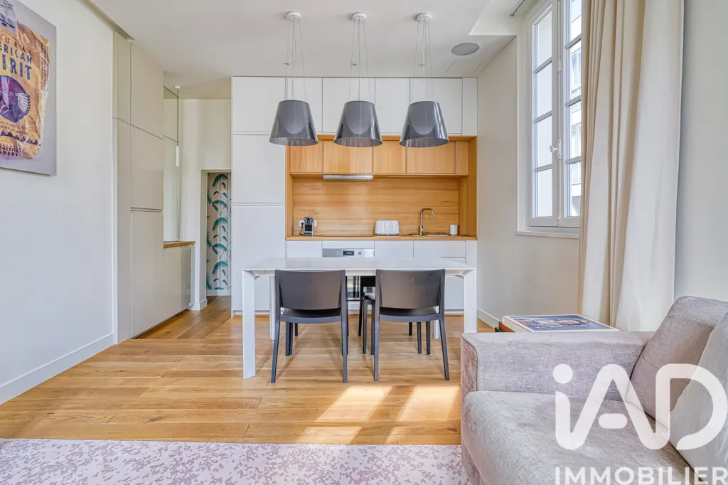 Séjour - Appartement d'Architecte dans le Marais Historique