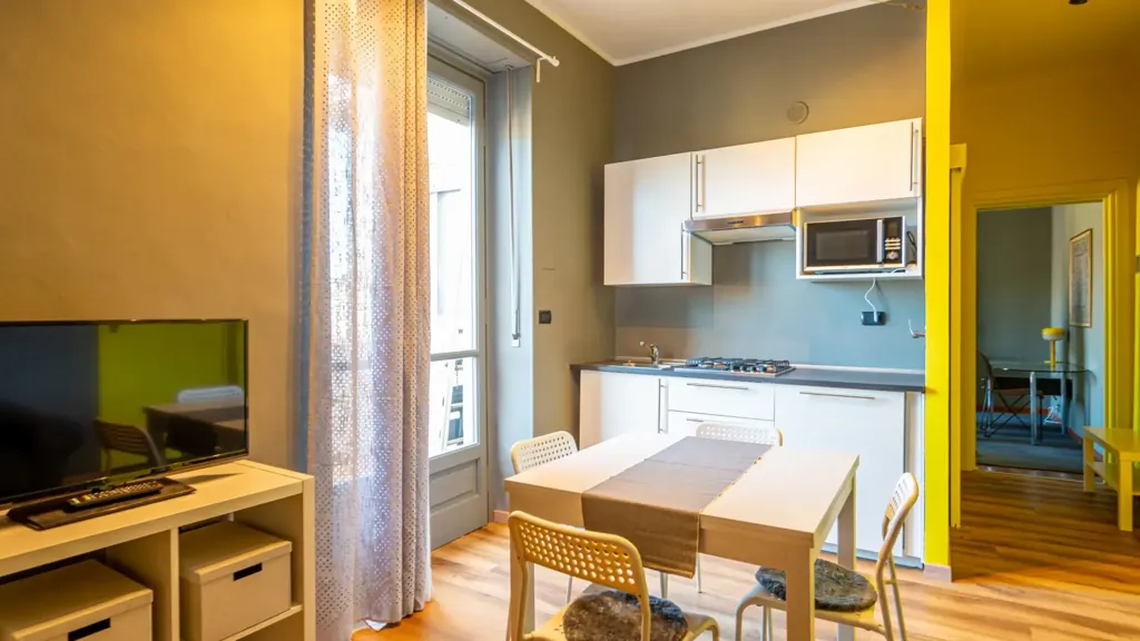 Salle à manger - Panoramic Apartment with Balcony in Turin