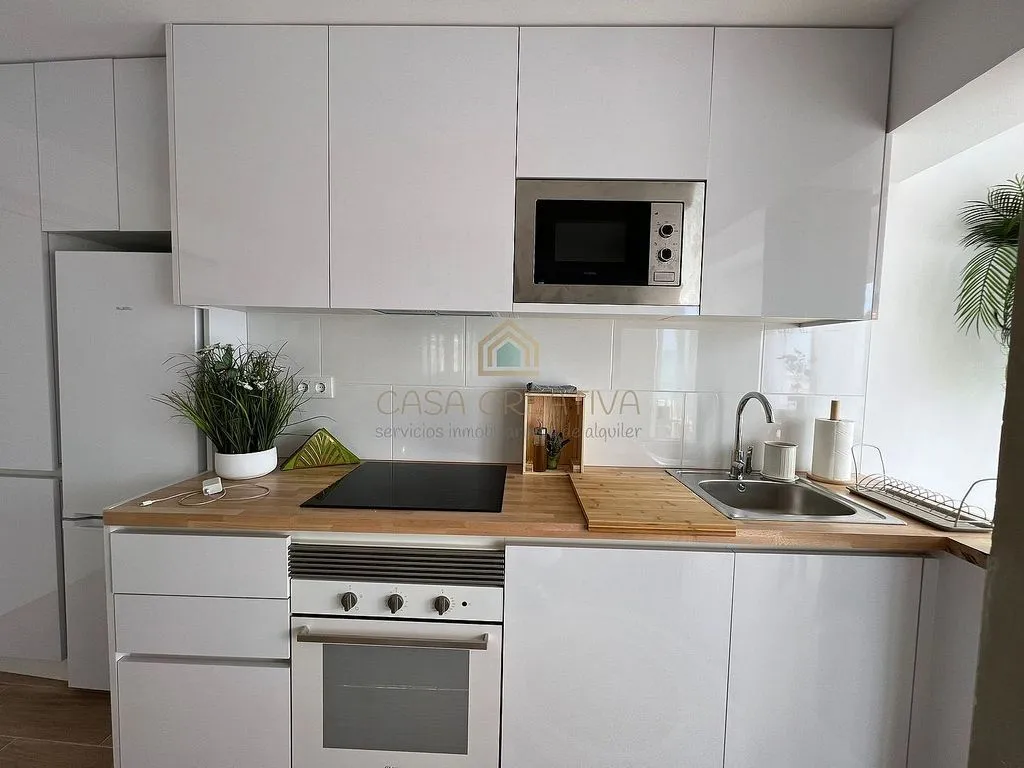 Cuisine - Loft Studio with Sea Views in Les Palmeretes
