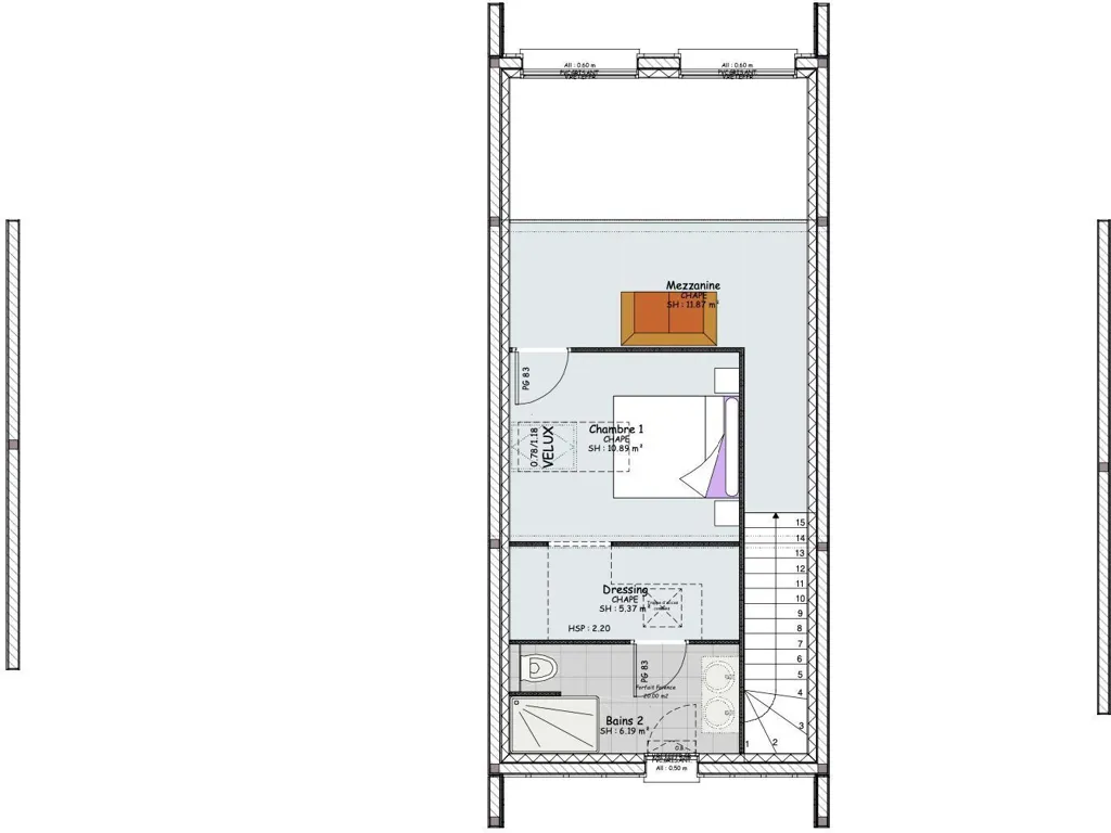 Plaan - New Build House with 600m² Plot in Gueugnon