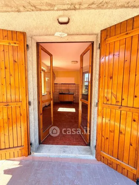 Hallway - Studio with South-Facing Terrace in Saint-Vincent